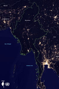 Myanmar by Night