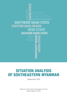 Situation Analysis of southeastern Myanmar